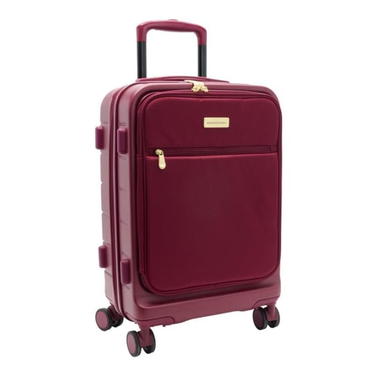 Samantha Brown Burgundy Luggage Collection